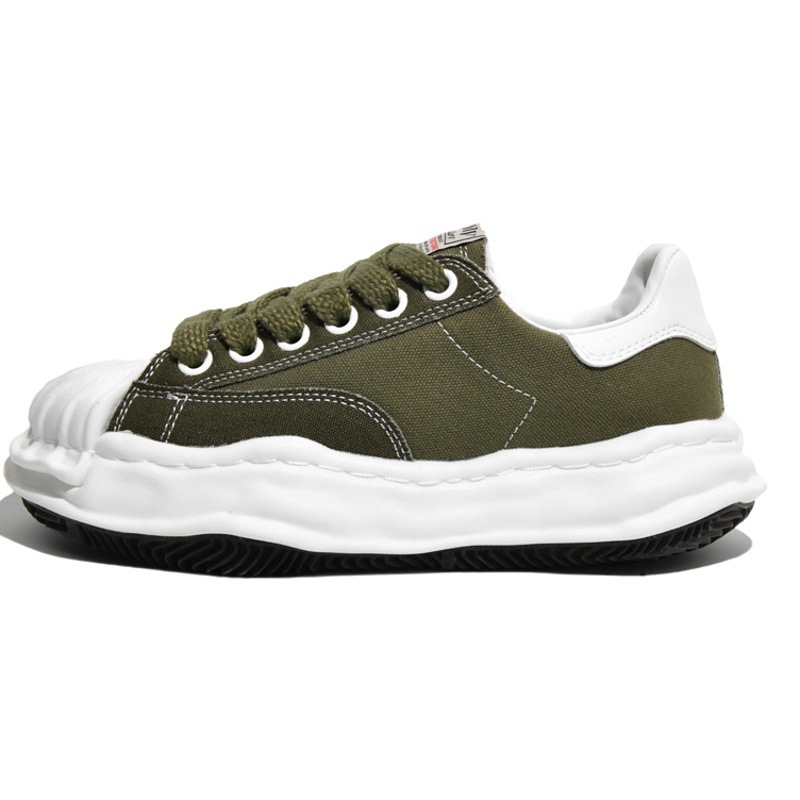 Pure Original Akita Height Increasing Shoes Mmy Dissolving Shoes Retro Dad Shoes Sneakers Cross-Border Canvas Shoes for Women One Piece Drop Shipping