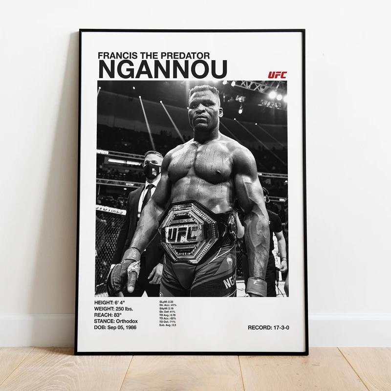 UFC アスリートキャンバス絵画装飾絵画ポスター絵画コア AliExpress temu Amazon 卸売販売|undefined
