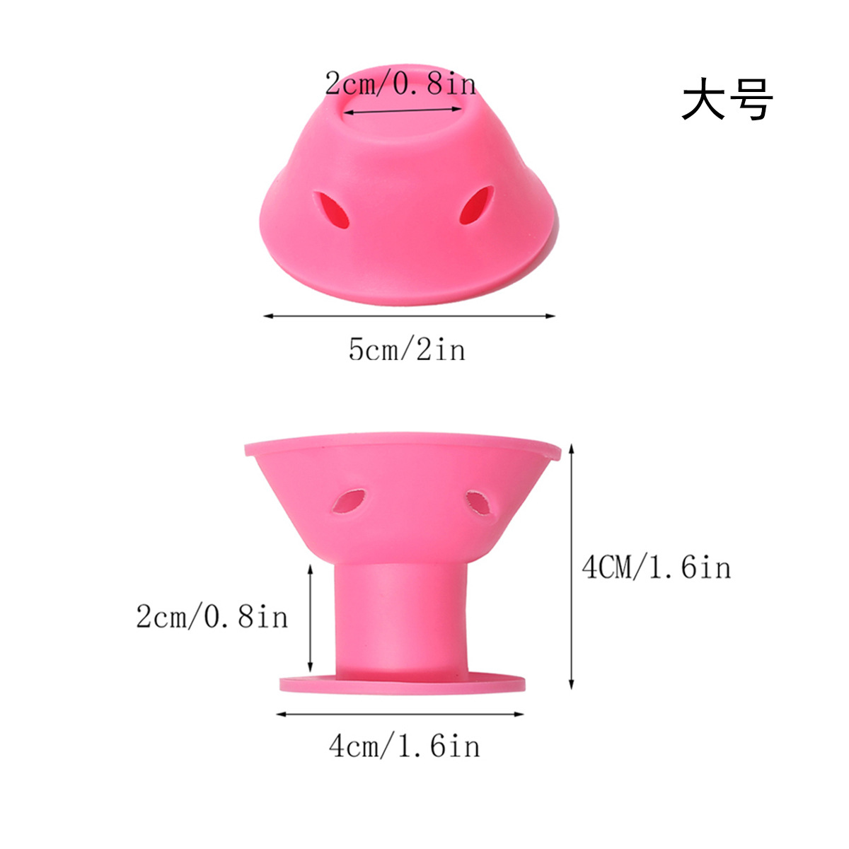 버섯 벨 컬링 아이언 - 대용량