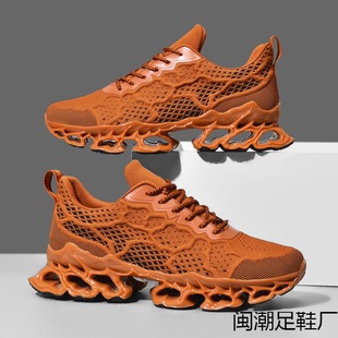 Men's shoes�ϵ�Ь��ʿ�ļ��¿�͸���ܲ�Ь�ӳ����r�к���w���W