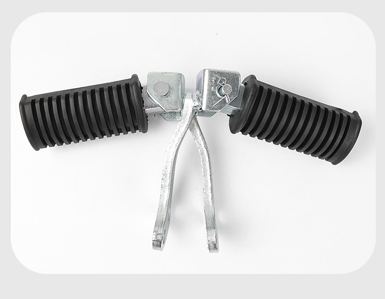 Wholesale front footrests suitable for Haojue HJ125-8C-8E Little Prince motorcycle, footrests for GN125
