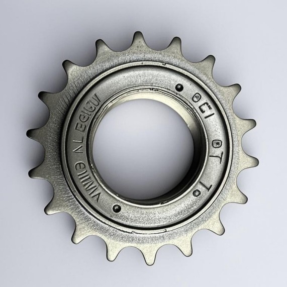 Accesorios para bicicletas, cadena universal, volante de 18 dientes, dientes gruesos de 5mm, volante de una sola velocidad