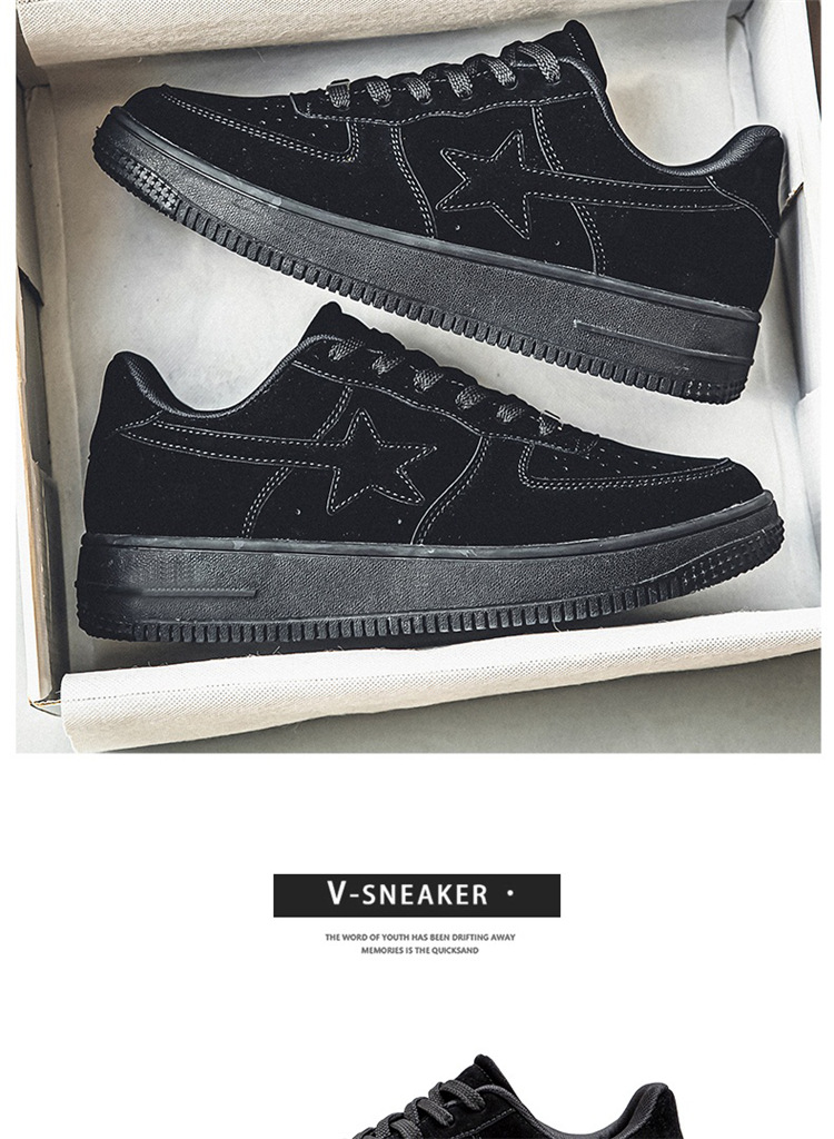 Leichte, lässige Boardschuhe für Herren in Übergröße, neue Herbst- und Winterschuhe für Studenten, schwarze Sportschuhe für das Militärtraining von Herren_voghion.com