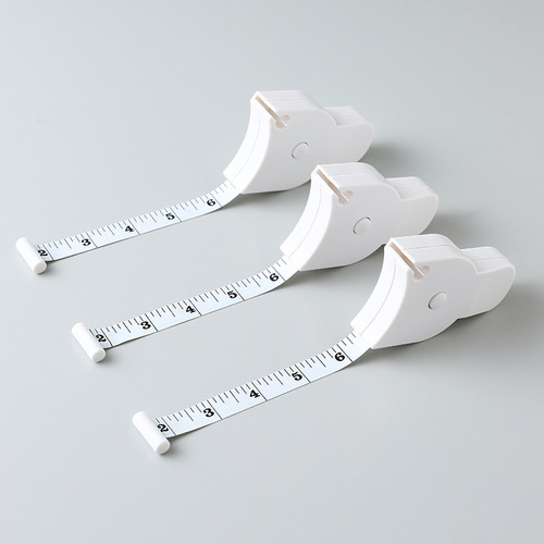 New automatic measurements tape measure fitness weight loss abdominal waist arm circumference special ruler double scale telescopic soft tape measure