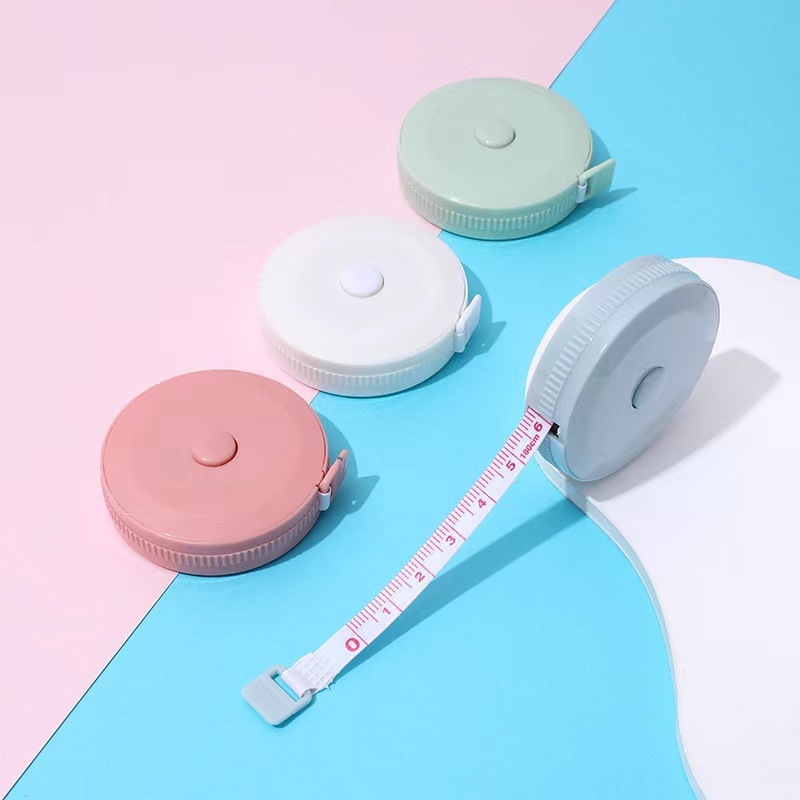 マカロン 1.5m 格納式小型巻尺プリントロゴコミュニティ保健センター疾病予防センター病院広告ギフト定規|undefined