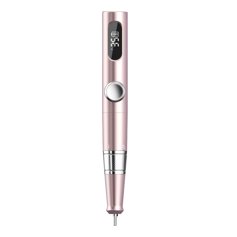 现货美甲打磨机小型工具卸甲器美甲机便携式液晶电动指甲刀磨甲器|undefined