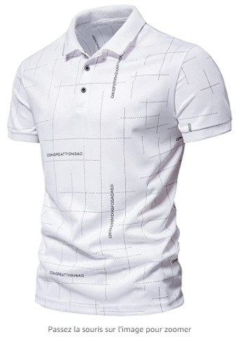 [Punto de aguja] 3D impreso camisa de polo nuevo casual de solapa de manga corta de los hombres camisa transfronteriza estación independiente