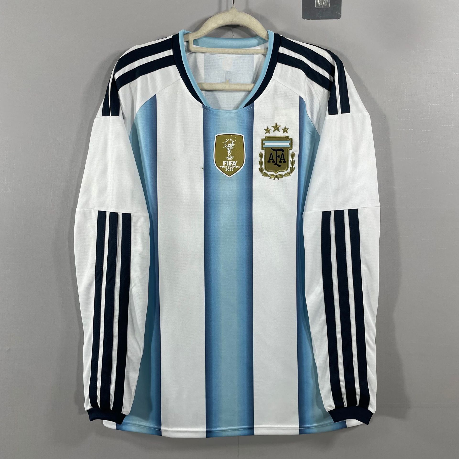 Tailandia 2526 manga larga popular México Alemania Argentina Brasil Real Madrid fuente de alta calidad al por mayor