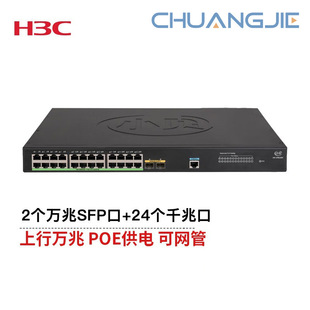 H3C Spm-D26X Sme Network Intelligent Poe Manager 24 Gigabit Electric + 20 Gigabit Optical