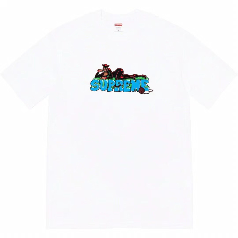 新しいアメリカのトレンディなストリートブランドミラノクロススモーククラシックユニセックスルーズで多用途なレターTシャツ|undefined