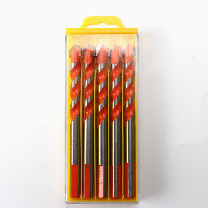 Bawang Diamond Carbide Household Wall Drilling Drill Bit Ceramic Tile Hole Opener Multifunctional Twist Drill Bit