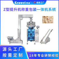 高速螺旋上料称重包装系统 大剂量多袋型全自动包装机包装一体机
