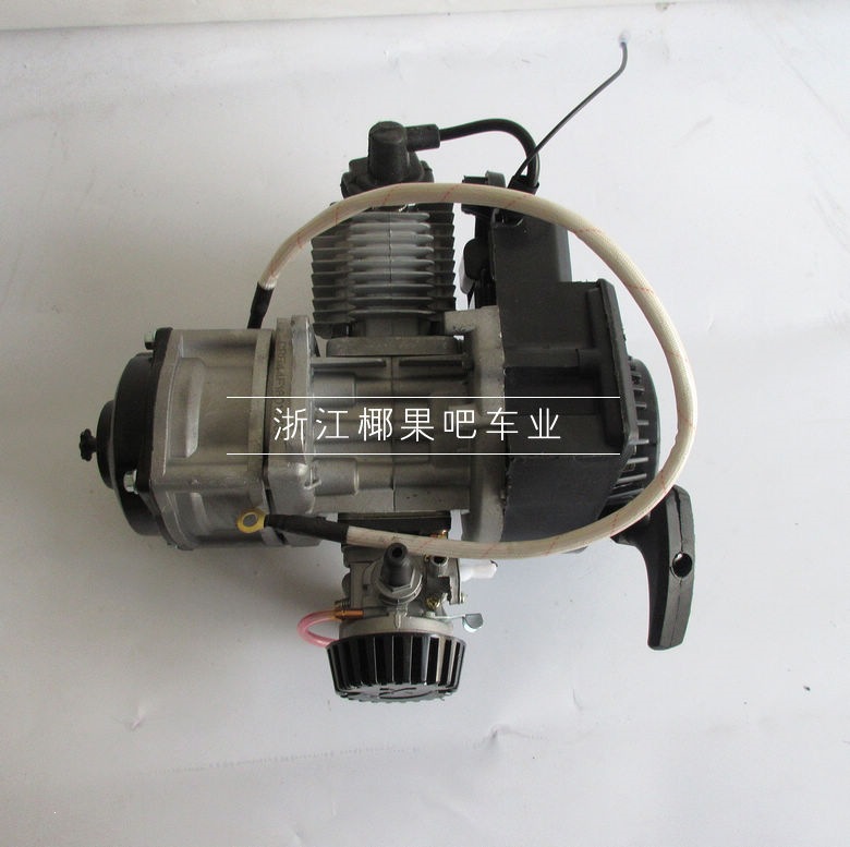 Mini motorcycle, small sports car, 49CC 2-stroke hand-pull gasoline engine, with electric start gasoline engine