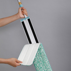 美麗雅家居清潔鋁板粘布平板拖60型+布頭+毛刷 百貨批發