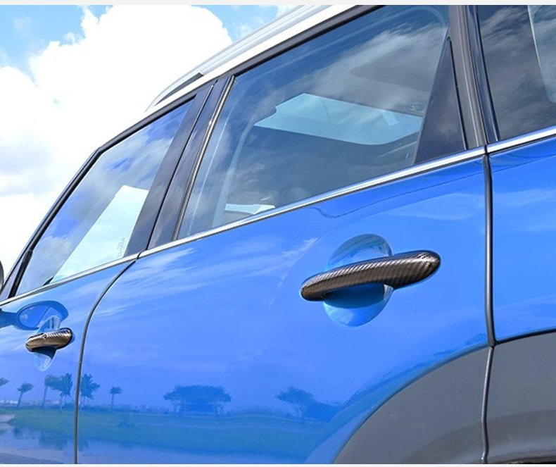 Suitable for Bmw Minif56F54F55F60 Real Carbon Fiber Exterior Handle Cover Carbon Fiber Door Handle Shell Modification