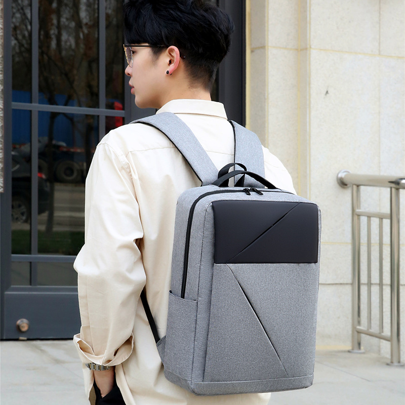 新款大容量商务双肩背包男 usb充电背包15.6寸笔记本电脑双肩包女