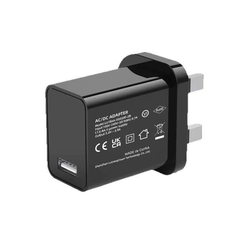 ヨーロッパ規格5v 3a、5v 3a充電ヘッドCE、UKCA認証充電器植物ランプ加湿器電源|undefined