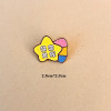 Genuine cute Japanese brooch, metal badge for beloved, pin, bag, pack, decorations suitable for men and women, Birthday gift