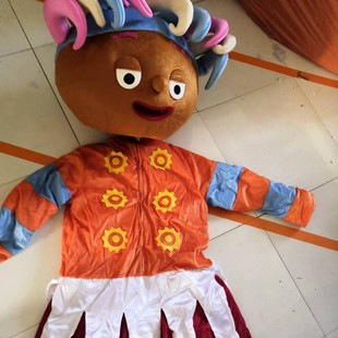 Character Doll Garden Baby Cartoon Costume Makaba Doll Props Show Cartoon Walking Adult