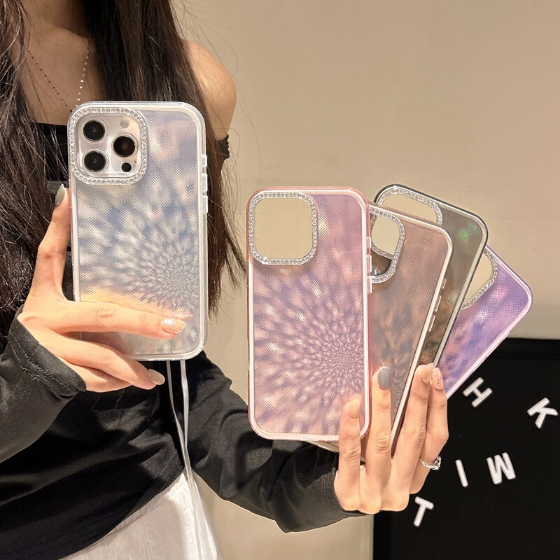 Advanced Sense Laser Suitable for iPhone15 Phone Case Apple 16Promax Gradient 14 Women's Light Luxury 1312
