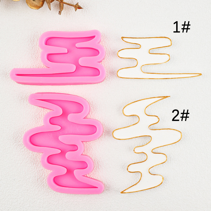 DIY cristal epoxi molde xiangyun estilo chino colgante decoración aromaterapia piedra pastel decoración molde de silicona