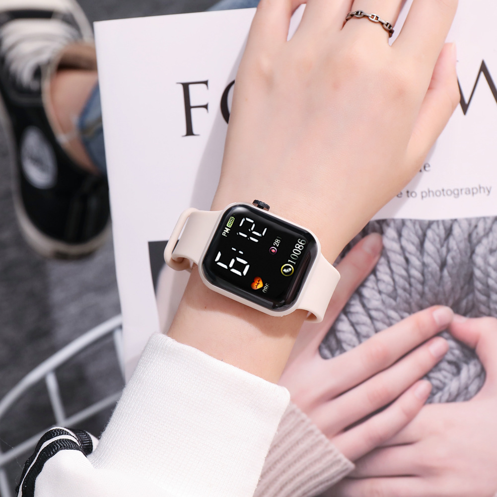 Apple, electronic rainbow square waterproof fashionable watch 3