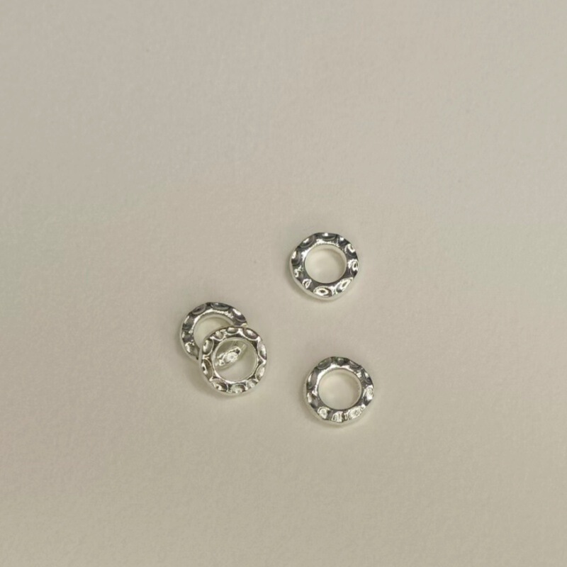 工場卸売合金サークルバックルオリジナルピースビーズブレスレットビーズアクセサリールースビーズ diy 手作りアクセサリー在庫あり|undefined