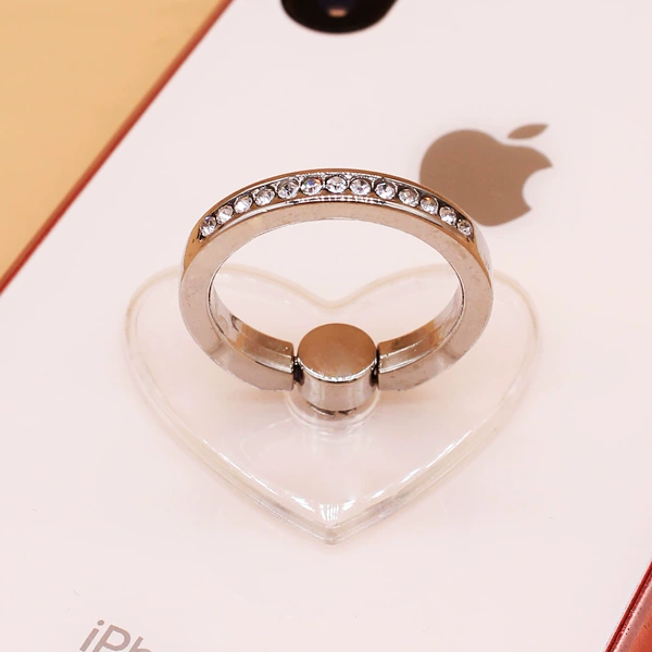 Diamond-Peach heart