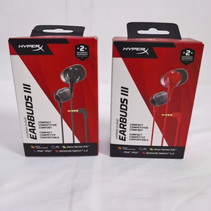 Cross-border Cloud Earbuds III Cloudbird 2nd and 3rd Generation In-ear Gaming Computer Headphones for Foreign Trade with Logo Version