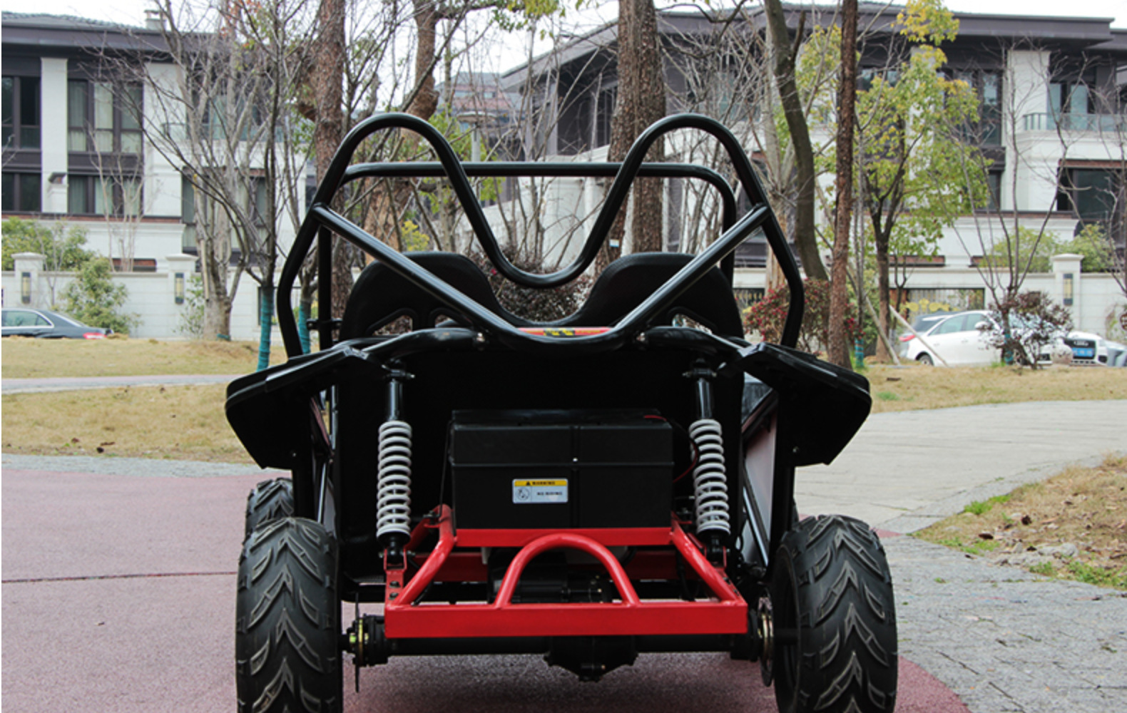 Parent-Child Two-Seater Go-Kart, Atv, Four-Wheel Off-Road Motorcycle, All-Terrain Vehicle, Electric Two-Seater Venue Rental