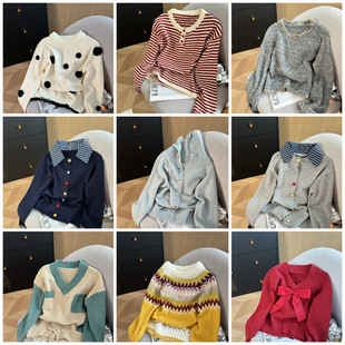 Foreign trade orders of women's sweaters are on saleŮë��
