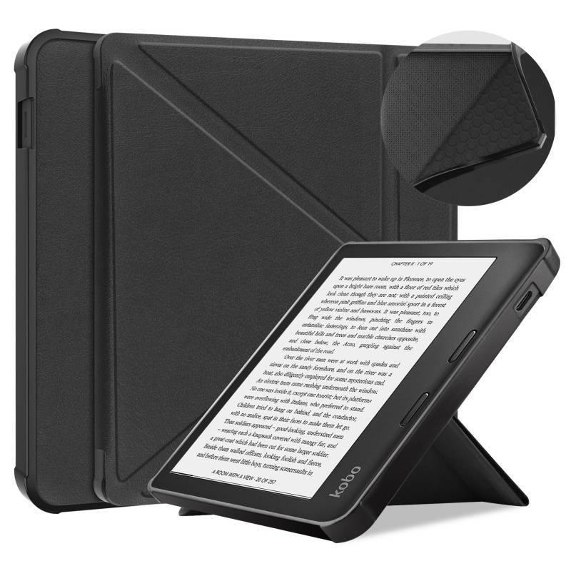 Suitable for kobo Libra2 N418 Transformers leather case kobo Libra2 7 inch protective case TPU
