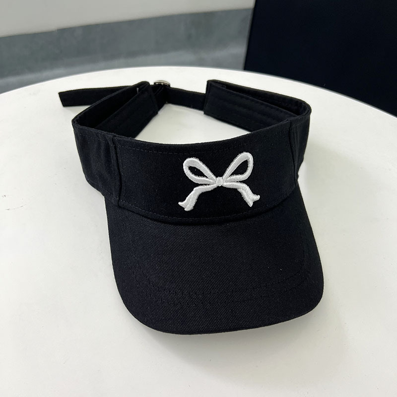 Corea del Sur Dongdaemun nuevo dulce padre-hijo bordado arco gorro vacío gorro de bebé de verano sombrero solar