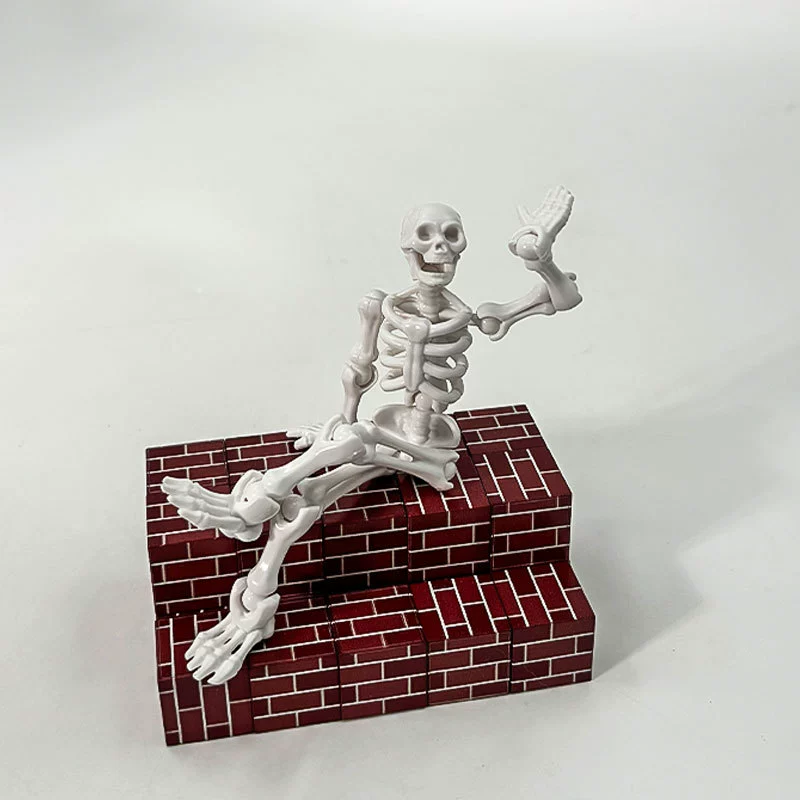 Кросс-бордерная новинка: многосоставная подвижная универсальная скелетная кукла, креативные украшения, развивающие сборные игрушки, антистресс, DIY