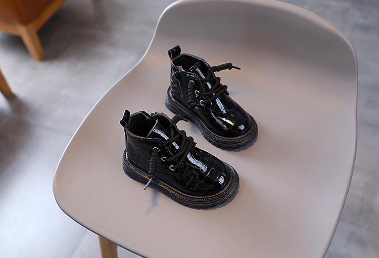 child's shoes Vintage girls' ankle boots for small children_voghion.com