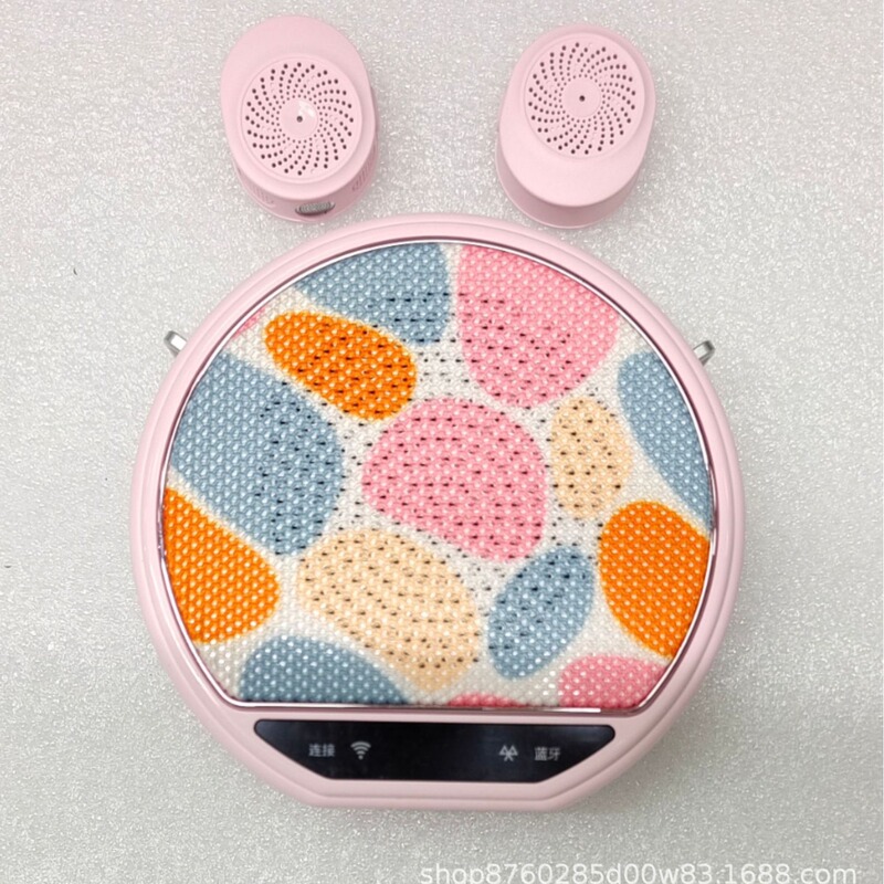 Wireless Teacher's Voice Amplifier for the Back-To-School Season, Cloth-Covered Design, Portable, Anti-Howling, Clear Sound, Long Battery Life Wireless Teacher's Voice Amplifier for the Back-To-School Season, Cloth-Covered Design, Portable, Anti-Howling, Clear Sound, Long Battery Life