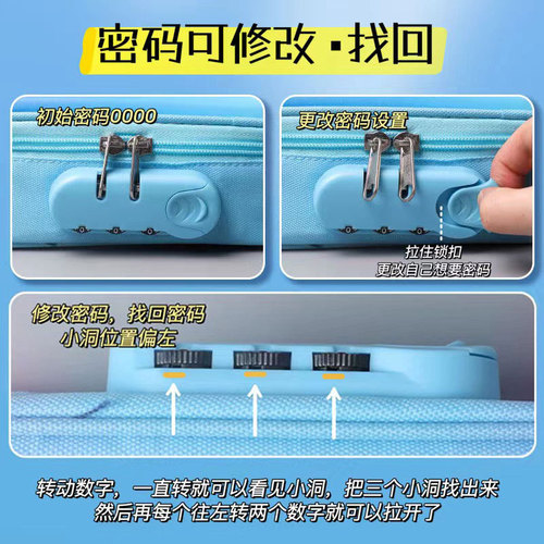 Ultra Man Large Capacity Password Lock Pencil Case 3D Stereo Cartoon Children's School Supplies Box for Boys and Girls