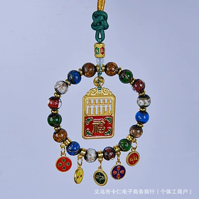 Pendant 2025 New Rotating Gourd – Car hanging - count-fu-fragrant-ash-glazed-car-hanger