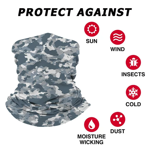 Brand Spinning Magic Head Scarf Outdoor Camouflage Seamless Neck Gaiter Anti-Uv Fishing Camping Face Mask Upf50+