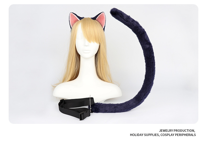 獣の尾の獣の耳は月を飾って何斗のコスプレを装飾します。|undefined