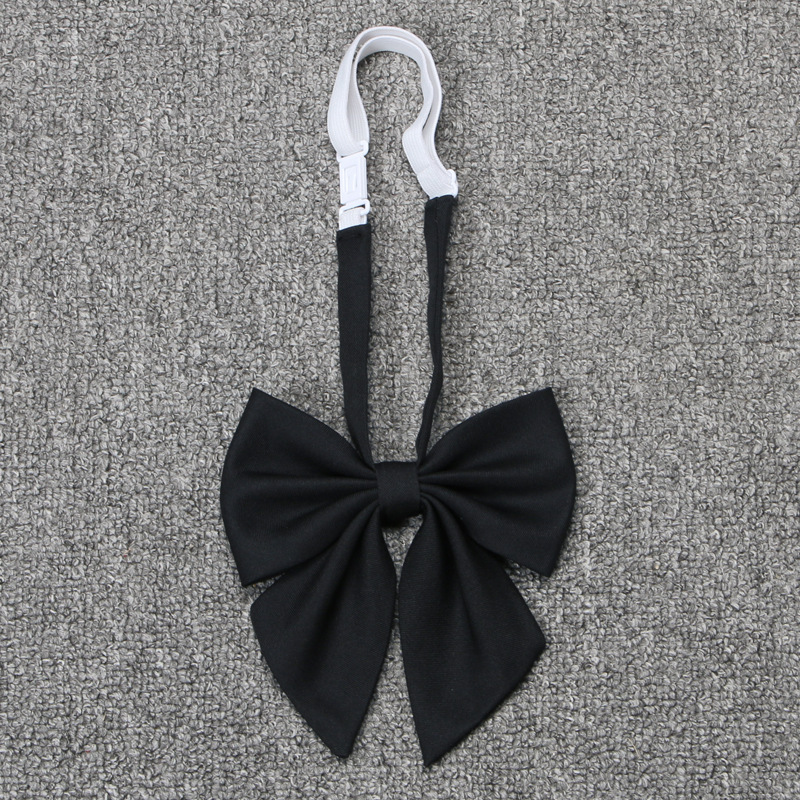 Neue japanische JK-Uniform, einfarbige Fliege, süße, niedliche kleine Feder, spitz, 5 Farben_voghion.com
