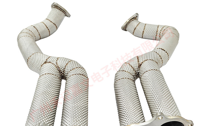 Suitable for Porsche 718 Cayman Gt4/Spyder/Gts 4.0L Stainless Steel Muffler Exhaust Pipe