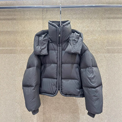 韩国宽松连帽羽绒棉服女短款2025年冬新款加厚保暖面包服棉袄外套