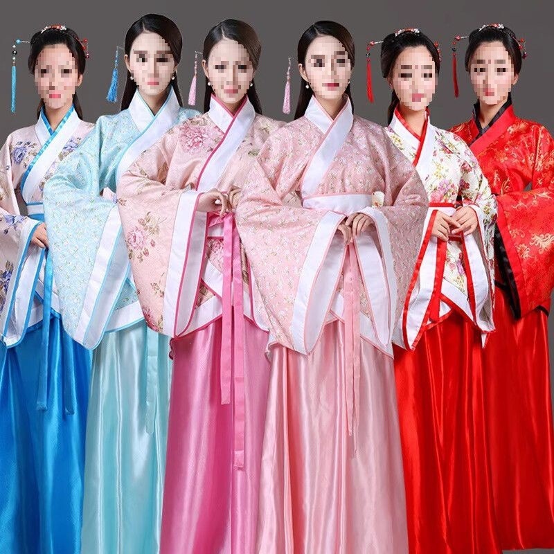 Tang Suit, Ancient Costume, Hanfu, Female Fairy, Imperial Concubine, Princess Performance Costume, Classical Dance Han and Tang Dynasty Qiju Costume, Performance Outfit, Ruqun