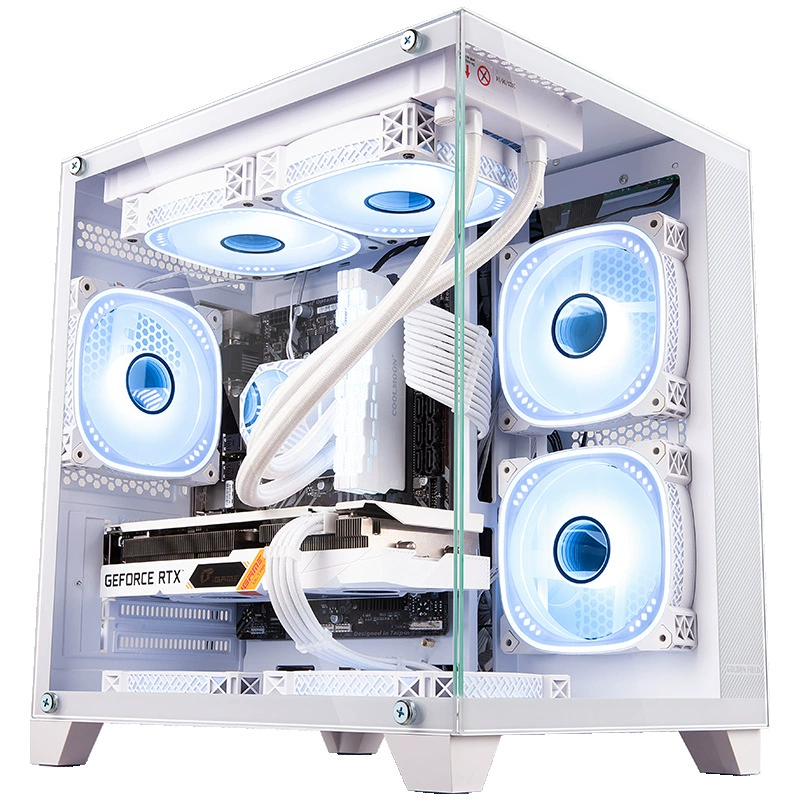 Настольный ПК i5 13-го поколения RTX 4060 Ti, 8 ГБ видеопамяти, быстрый SSD — опциональный 24" дисплей