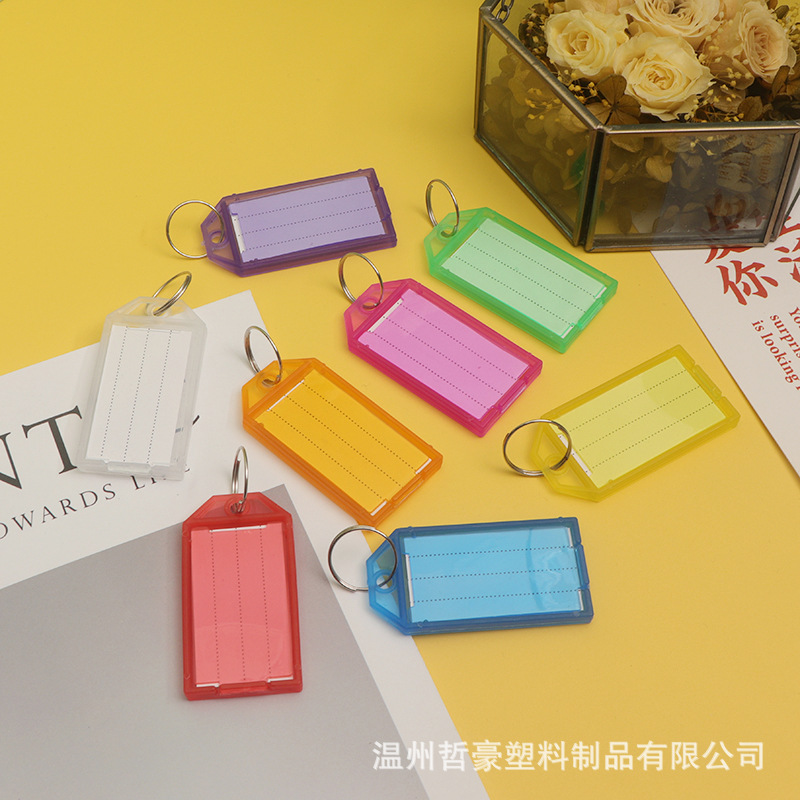 Tarjeta de llave, número de matrícula, agencia inmobiliaria, marca de suministros, etiqueta de alquiler, caja de llaves de almacenamiento, llavero de vivienda de plástico