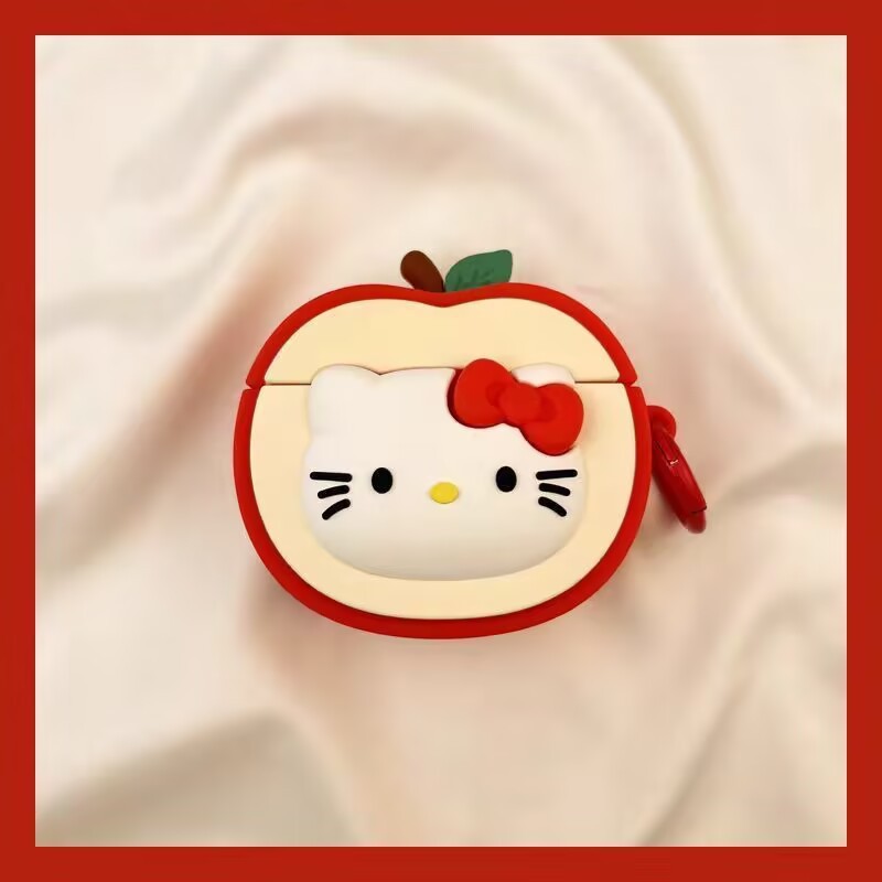 2025 nuevo estuche de auriculares de dibujos animados para Apple Airpos pro3 auriculares bluetooth suaves a prueba de caídas