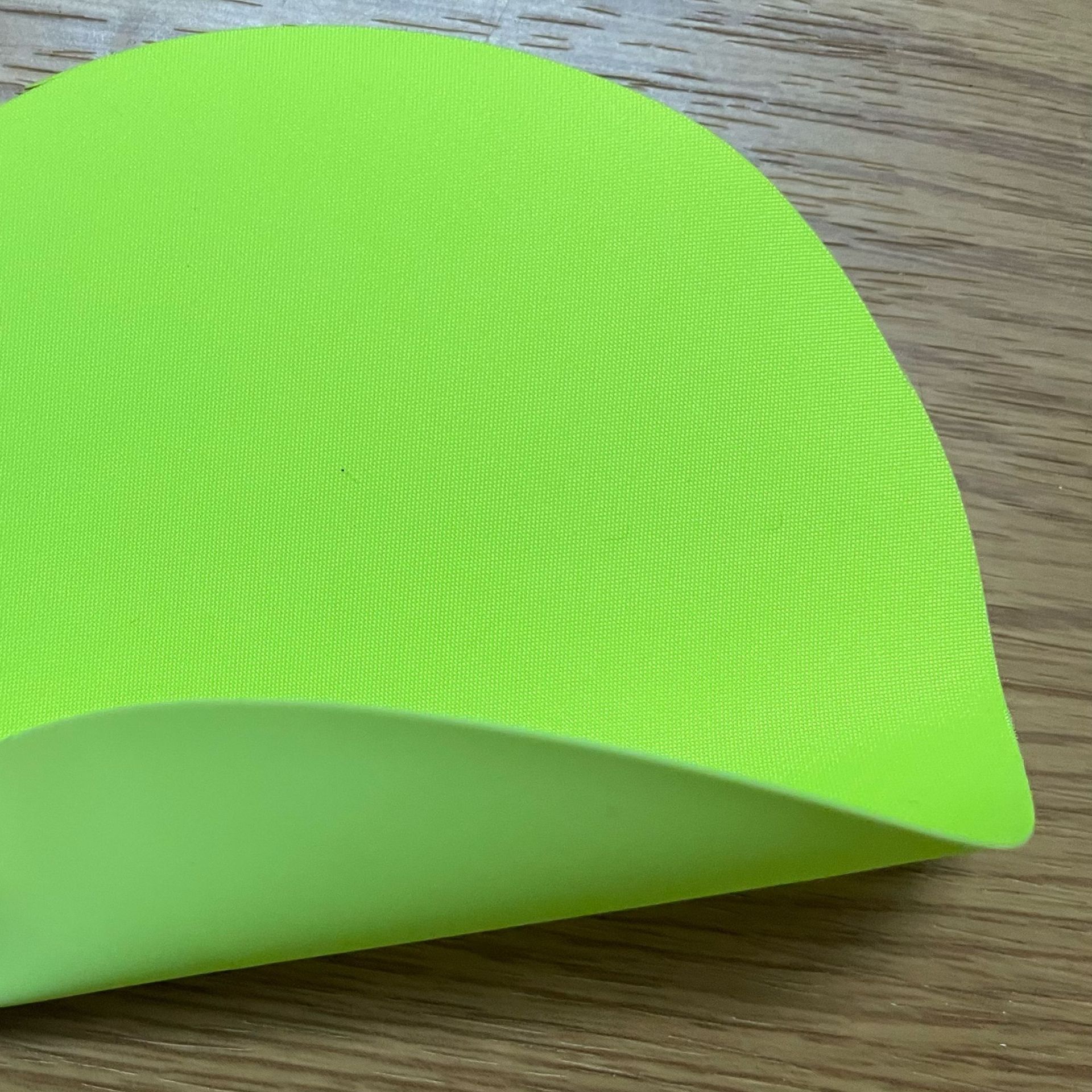 荧光绿色尼龙跟屁虫充气面料 38丝加强尼龙PVC涂层布