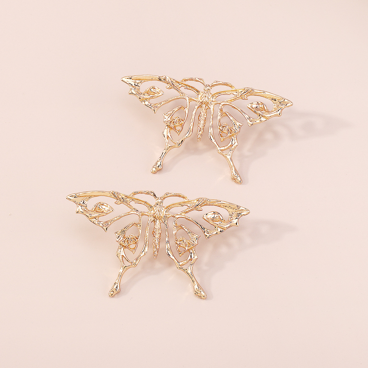 Fashion Butterfly Alloy Plating Womenu0027S Ear Studs 1 Pair