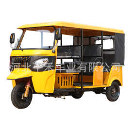 燃油嘟嘟车TUKTUK突突车bajaj款三轮摩托车外贸跨境专供双排三排